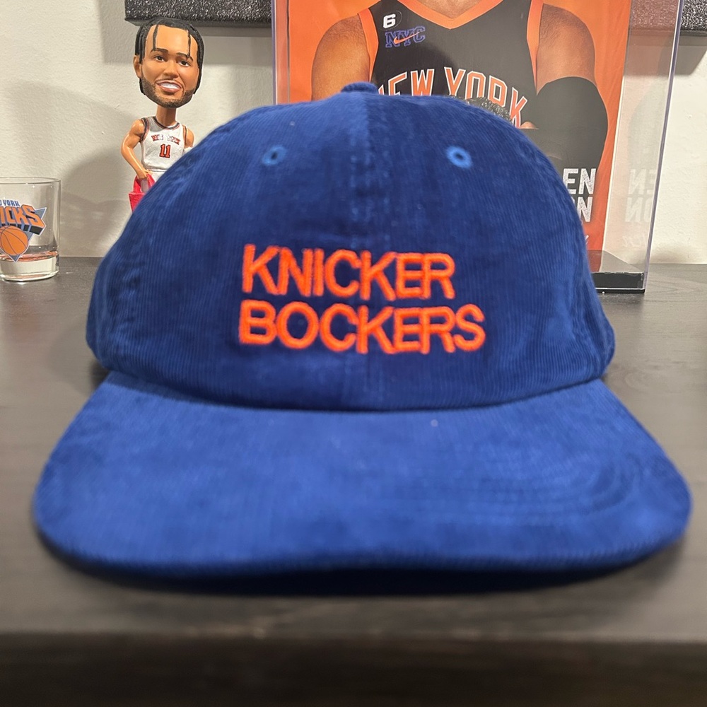 New York Knicks “Knickerbockers” Corduroy Hat. Adjustable